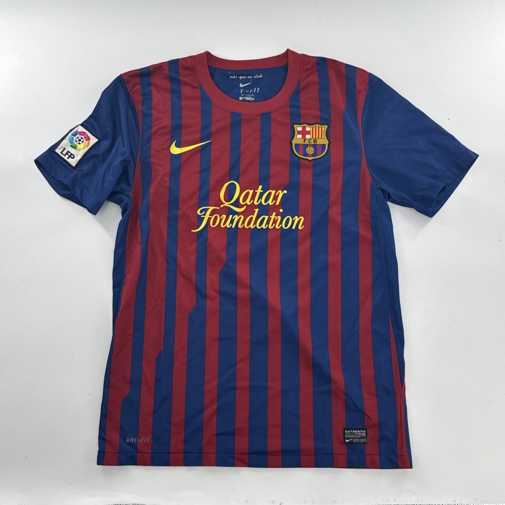Nike FC Barcelona 2011/12 Home Jersey Men's Medium Authentic 419877-486